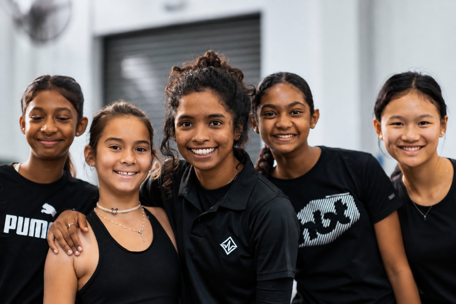 Capoeira class at Impulsion Academy Floréal